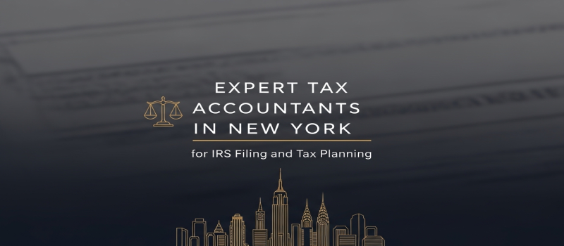 Expert Tax Accountants in New York for IRS Filing and Tax Planning