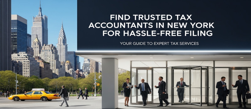 Find Trusted Tax Accountants in New York for Hassle Free Filing